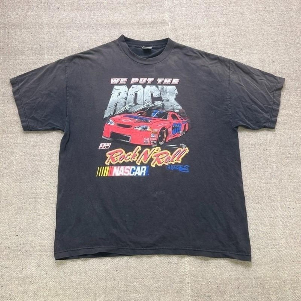 Vintage‎ Chevrolet Nascar Shirt Mens XXL Black 1990s